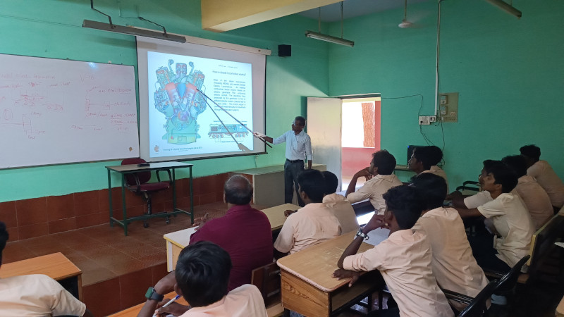 Industrial Visit - Diesel Loco Shed Ponnmalai-Trichy 
