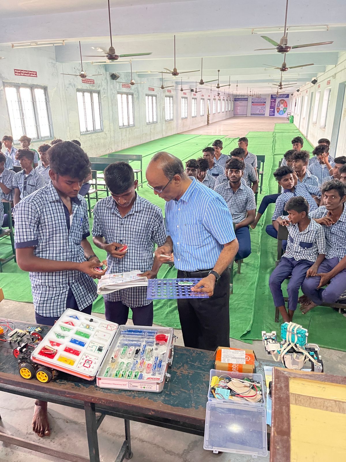 Technical Institute Visit by Govt School Students